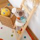 sigikid - Kuscheltier Koala Patchwork Yellow, 38 cm