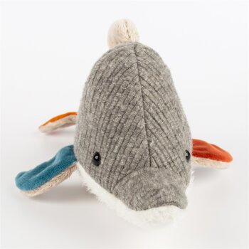 sigikid - Kuscheltier Delfin - Patchwork Sweety Yellow