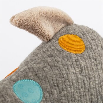 sigikid - Kuscheltier Delfin - Patchwork Sweety Yellow