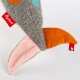 sigikid - Kuscheltier Delfin - Patchwork Sweety Yellow