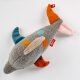 sigikid - Kuscheltier Delfin - Patchwork Sweety Yellow