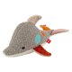 sigikid - Kuscheltier Delfin - Patchwork Sweety Yellow