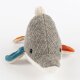 sigikid - Kuscheltier Delfin - Patchwork Sweety Yellow