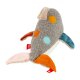 sigikid - Kuscheltier Delfin - Patchwork Sweety Yellow