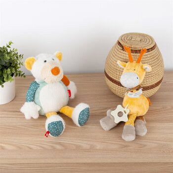 sigikid - Kuscheltier Eisbär - Patchwork Sweety Yellow