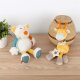 sigikid - Kuscheltier Eisbär - Patchwork Sweety Yellow