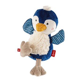 sigikid - Kuscheltier Pinguin - Yellow, 27 cm