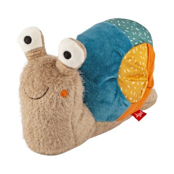 sigikid - Kuscheltier Schnecke Patchwork Yellow