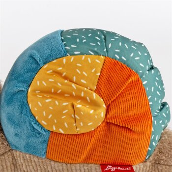 sigikid - Kuscheltier Schnecke Patchwork Yellow