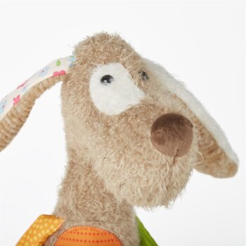 sigikid - Kuscheltier Hund - Patchwork Sweety Kinderbunt