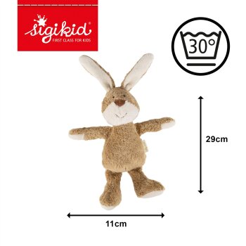 sigikid - Kuscheltier Hase - Natural Friends Green