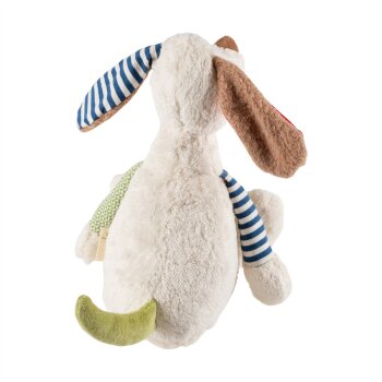 sigikid - Bio Kuscheltier Hund Patchwork - Green