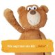 sigikid - Kuscheltier Bär Sweety mit Mimik - Braun