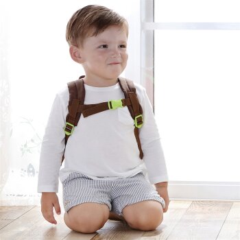 sigikid - Kinder-Rucksack Hund - Rot/Braun