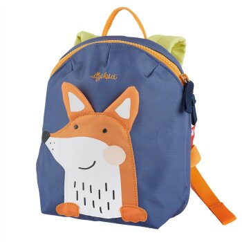 sigikid - Kinderrucksack Fuchs - Dunkelblau, Orange