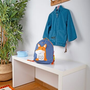 sigikid - Kinderrucksack Fuchs - Dunkelblau, Orange