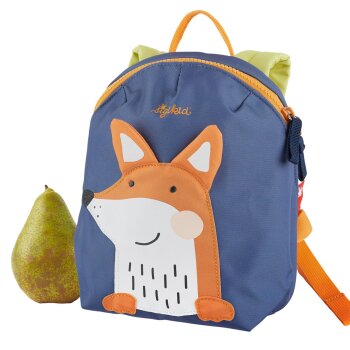 sigikid - Kinderrucksack Fuchs - Dunkelblau, Orange