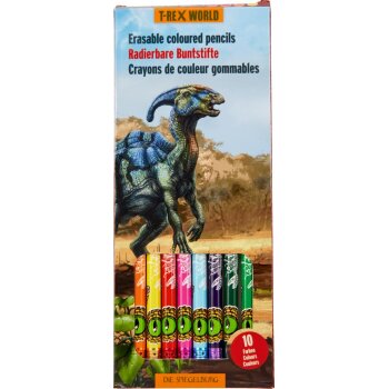 Die Spiegelburg - T-Rex World - Radierbare Buntstifte (8)