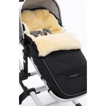 Werner Christ Baby - Flims Lammfellfußsack navy