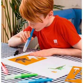 Die Spiegelburg - T-Rex World - Airbrush-Stifte für Papier (4)