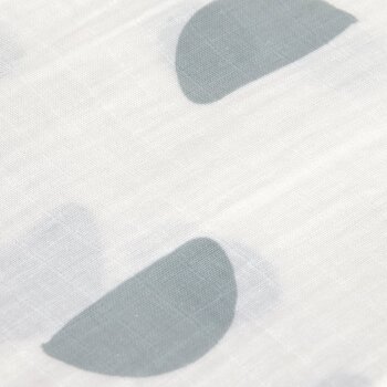 Lässig - Mulltücher (3 Stk) 85 x 85 cm - Strokes, Silbergrau (2)