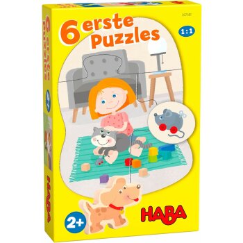 Haba - 6 erste Puzzles – Haustiere (A)
