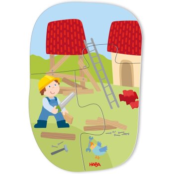 Haba - 6 erste Puzzles – Baustelle (A)