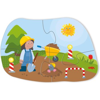 Haba - 6 erste Puzzles – Baustelle (A)