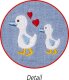 Die Spiegelburg - BabyGlück - Geschenkset Gans, hellblau (2)
