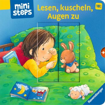 Ravensburger - ministeps - Lesen, kuscheln, Augen zu