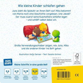 Ravensburger - ministeps - Lesen, kuscheln, Augen zu