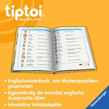 Ravensburger - tiptoi - Grundschulwörterbuch Englisch