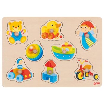 Goki - Steckpuzzle Mein erstes Spielzeug (A)