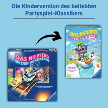 Ravensburger - Das Nilpferd in der Achterbahn Kids (A)
