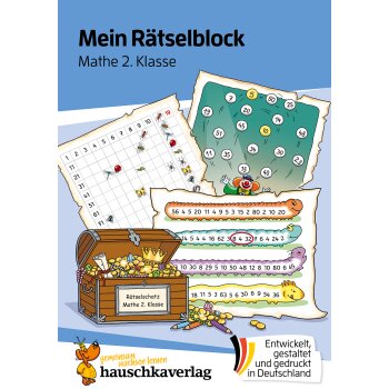 Hauschka - Mein Rätselblock - Mathe 2. Klasse