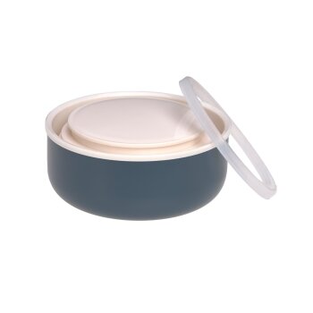 Lässig - Thermobehälter 350 ml - Happy Prints, Dunkelblau (2)