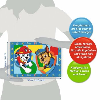 Ravensburger - Malen nach Zahlen junior - Paw Patrol