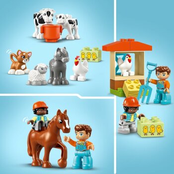 LEGO - Duplo - 10416 Tierpflege auf dem Bauernhof