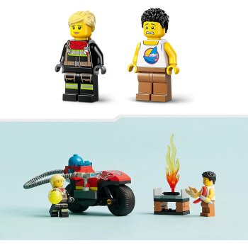 LEGO - City - 60410 Feuerwehrmotorrad