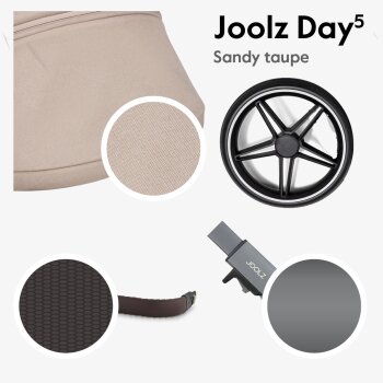 Joolz - Day⁵ Kombikinderwagen Sandy taupe