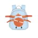 Lässig - Kindergartenrucksack Tiny - Propeller Flugzeug. Blau