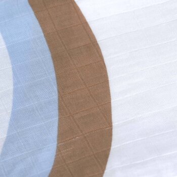 Lässig - Mulltücher (3 Stk) L - Happy Rascals, Himmelblau (2)