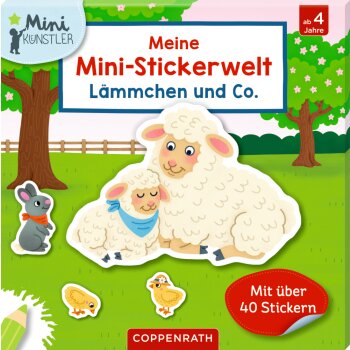 Coppenrath - Meine Mini-Stickerwelt: Lämmchen &...