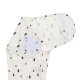Lässig - Cozy Swaddle Bag Bio-Baumwolle - Bricks Milky, 0-3 Monate