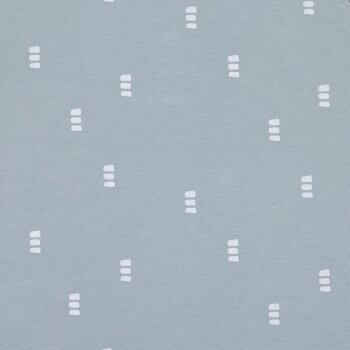 Lässig - Interlock Beanie Bio-Baumwolle - Blocks Light Blue, Gr. 50/56