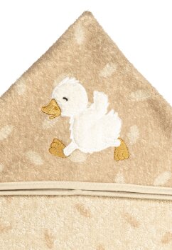 Sterntaler - Kapuzenbadetuch Ente Edda (100x70 cm)