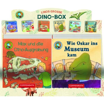 Coppenrath - Lino-Bücher Box Nr. 76 - "Linos große Dino-Box", sort. (60)