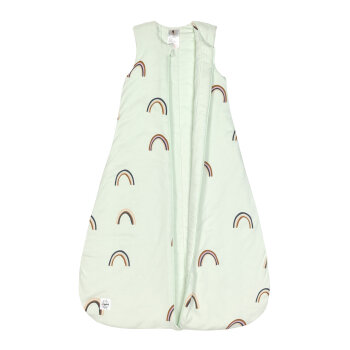 Lässig - Babyschlafsack 2,5 TOG - Regenbogen, Mint, Gr. 74-80