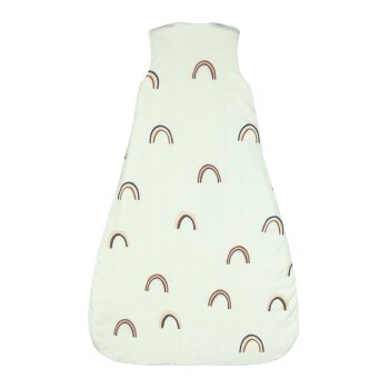 Lässig - Babyschlafsack 2,5 TOG - Regenbogen, Mint, Gr. 50-56