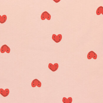 Lässig - Babyschlafsack 2,5 TOG - Herz, Rosa, Gr. 50-56